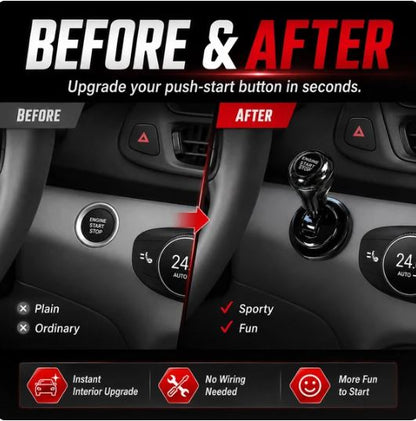 Car One Button Start Lever