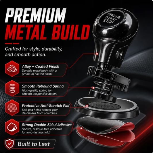 Car One Button Start Lever